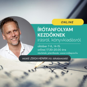 Online írótanfolyam – kezdőknek